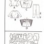 Butterick B5913 5913 Girls Pullover Tops Sewing Pattern Leggings Sizes 6-7-8 Varying Sleeves