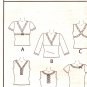 Butterick B4737 4737 Misses Tops Pullover Sewing Pattern Sizes 6-8-10-12 Six Looks In One Easy Sew