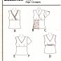 Butterick B4191 4191 Misses Petite Pullover Tops Sewing Pattern Six Looks In One Easy Sizes 6-8-10