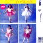McCall's M6906 6906 Girls Costume Ballet Fairies Sewing Costume Tutu Wings Children Kids 2-3-4-5