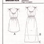 Butterick B6205 6205 Misses Dresses Pullover Loose Fitting Easy Sewing Pattern Sizes Xsm-Sml-Med