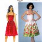 Butterick B6167 6167 Womens Misses Dress Shoulder Straps Sewing Pattern Sizes 12-14-16-18-20