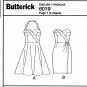 Butterick B6019 6019 Misses Dress Sewing Pattern Strapless or Halter Sizes 4-6-8-10-12