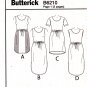 Butterick B6210 6210 Womens Petite Dress Sewing Pattern Loose Fit Pullover Sizes 26W-28W-30W-32W