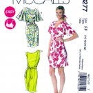 McCall's M6277 6277 Womens Lined Dresses Belt Sewing Pattern Laura Ashley Design Sizes 16-18-20-22