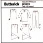 Butterick B6069 6069 Womens Pullover Tunic Pants Sewing Pattern Sizes 26W-28W-30W-32W