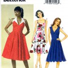 Butterick B6049 6049 Misses Dresses Sewing Pattern Sizes 6-8-10-12-14 Neckline and Sleeve Variations