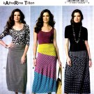 Butterick B6180 6180 Womens Misses Knit Skirts Sewing Pattern Sizes Lrg-Xlg-Xxl Foldback Waistband
