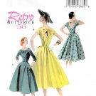 Butterick B5605 5605 Misses Womens Dress and Belt Sewing Pattern Retro 1956 Style Size 8-10-12-14