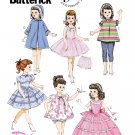 Butterick B5864 5864 18" Doll Clothes 1956 Retro Style Wardrobe Size OSZ Sewing Pattern Many Styles