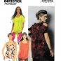 Butterick B6057 6057 Misses Womens Top and Tunic Pullover Sewing Pattern Loose Sizes 6-8-10-12-14