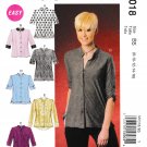 McCall's M7018 7018 Misses Tops and Tunic Loose Fitting Easy Sewing Pattern Sizes 8-10-12-14-16