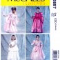 McCall's M6897 6897 Girls Costume Pretend Fairy Wedding Princess Sewing Pattern Sizes 2-3-4-5