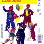 McCall's M6142 6142 Childrens Unisex Clown Costume Sewing Pattern Kids Sizes 7-8