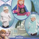 Simplicity 8029 Childs Hats Mittens Scarfs Olaf Anna Elsa Crafts Sewing Pattern Sizes S-L