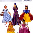 Butterick B4320 4320 Girls Character Costumes Princesses Dorothy Sewing Pattern Sizes 7 8-10 12-14