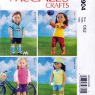 McCall's M6904 6904 Clothes 18" Doll Sports Soccer Baseball Cycling Crafts Sewing Pattern Sizes OSZ