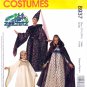 McCall's 8937 M8937 Misses Medieval Costumes Sewing Pattern Sizes Sml 31 1/2 to 32 1/2