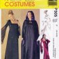 McCall's P305 or 2810 Misses Cosplay Petite Lined Gown Cape Costumes Sewing Pattern Sizes 16-18-20
