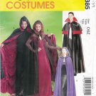 McCall's MP385 or 4139 Misses Mens Teens Lined Cape Costumes Sewing Pattern Sizes OSZ