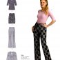 New Look D0717 or 6481 Misses Top Pants Shirt Jacket Womens Stretch Sewing Pattern Sizes 8-20