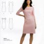 New Look D0706 or 6209 Misses Dress Various Sleeve Length Womens Sewing Pattern Sizes 8-18
