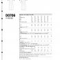 New Look D0706 or 6209 Misses Dress Various Sleeve Length Womens Sewing Pattern Sizes 8-18