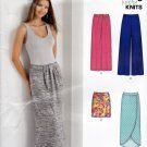 New Look 6380 Misses Pants Skirts Easy Var Styles Knits Womens Sewing Pattern Sizes 6-18