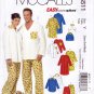 McCall's M5511 5511 Misses Mens Nightshirt Outfit Matching Dog PJ Sewing Pattern Sizes Xsm-Sml-Med