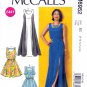 McCall's M6952 6952 Misses Dresses Belt 2 Length Sleeves Easy Sewing Pattern Sizes 8-10-12-14-16