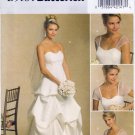 Butterick B5184 5184 Misses Womens Bridal Gown Petite Detachable Sleeves Sewing Pattern Sizes 16-22
