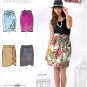 Simplicity 0584/2512 Misses Skirts Short Various Styles Sewing Pattern in sizes 4-6-8-10-12