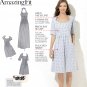 Simplicity 1800 Misses Dress Two Lengths Size and Cup Variations Sewing Pattern Sizes 10-12-14-16-18