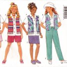 Butterick 3871 Girls Top Skirt Shorts Pants Sewing Pattern Sizes 12-14
