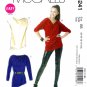McCall's M6241 Misses Tunics Two Lengths Pullover Drop Shoulder Sewing Pattern Sizes 8-10-12-14-16