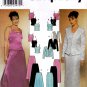 Simplicity 7010 Sewing Pattern Misses Tops Jacket Flared and Slim Pants Evening Wear Sizes 6,8,10,12