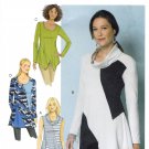 Butterick B6287 Misses Tunics Loose Fitting Pullover Sewing Pattern Sizes Lrg-Xlg-Xxl