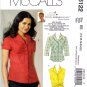 McCall's M6122 Misses Womens Tops and Sash Sewing Pattern Sizes 14-16-18-20-22