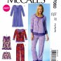 McCall's M7060 Misses Top Dress Shorts Pants Sewing Pattern Sizes Lrg-Xlg-Xxl