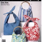 Simplicity 5151 Craft Easy Sew Hand Bags Sewing Pattern Size OSZ