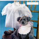 Butterick 3933 Plush Victorian Stuffed Bear and Outfit Crafts Sewing Pattern Size OSZ
