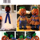 Butterick 3618 Halloween Garland Ghost Boy and Girl Greeters Sewing Pattern Size OSZ
