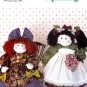 Butterick 4280 Garden Decorative Collectible Dolls Crafts Sewing Pattern Size OSZ