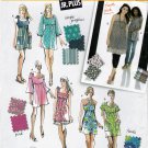Simplicity 3807 Juniors and Plus Mini-Dress or Tunic and Dress Sewing Pattern Sizes 5/6-15/16