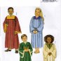 Butterick B4542 Girls Boys Choir Robe and Collar Loose Fitting Sewing Pattern Sizes Xsm-Sml