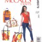 McCall's M6979 Crafts Luggage Cart Bags Sewing Pattern Sizes OSZ
