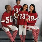 Simplicity 8521 Childs Teens Adult Knit Tops Pants Football Pillow Sewing Pattern Sizes XS-L, XS-XL