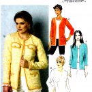 Butterick B6062 Misses Jacket Semi Fit Lined Sleeve Variations Sewing Pattern Sizes 14-16-18-20-22