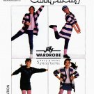 Simplicity 8195 Girls Cardigan Pullover Dress Top Skirt Pants Sewing Pattern Size 12