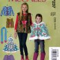 McCall's M7237 Girls Vest Jacket Cape Scarf Sewing Pattern Sizes 3-4-5-6